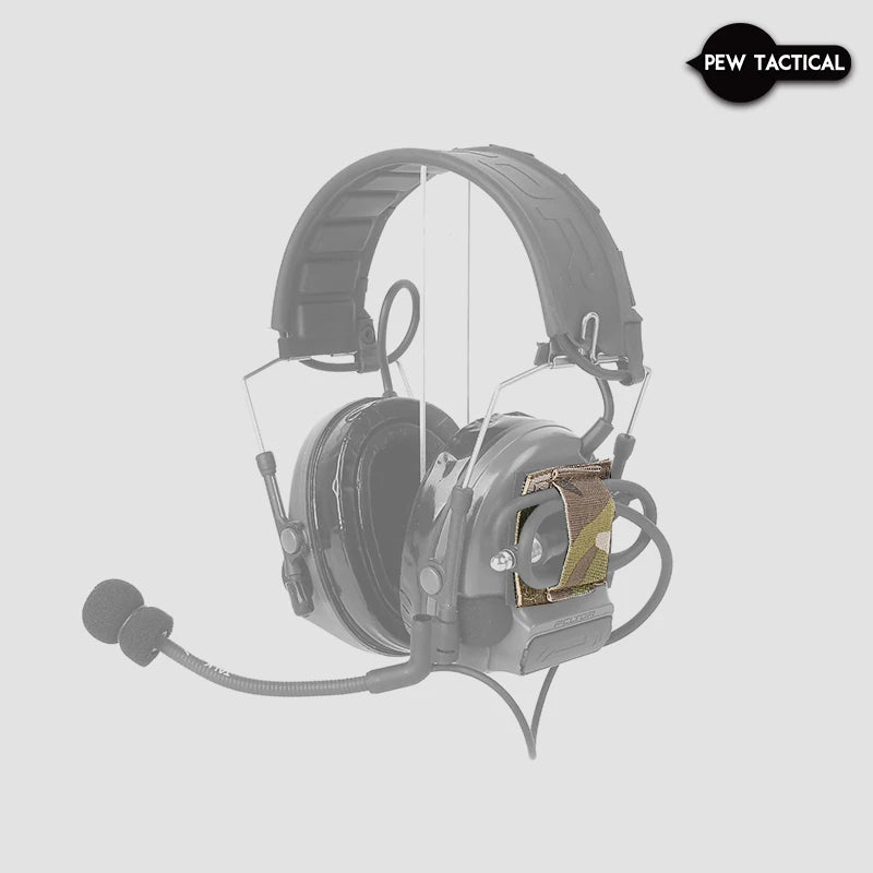 PEW TACTICAL Headphone Wire Harness Airsoft Headset Wire Holder