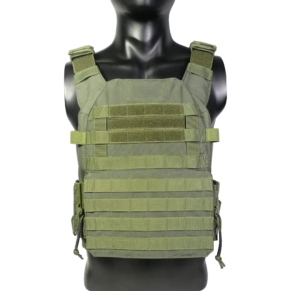 Quick Release Tactical Vest for Men Breathable 1000D Airsoft Vest for Outdoor