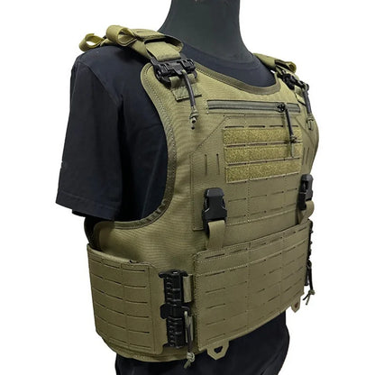 Laser-Cut Quick-Release Lightweight Outdoor Training Vest