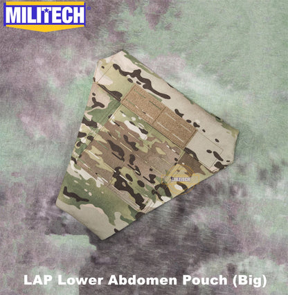 MILITECH Level 3A Groin Protection MV LAP Lower Abdomen Platform Pouch Molle Abdominal Bag With Soft Panel