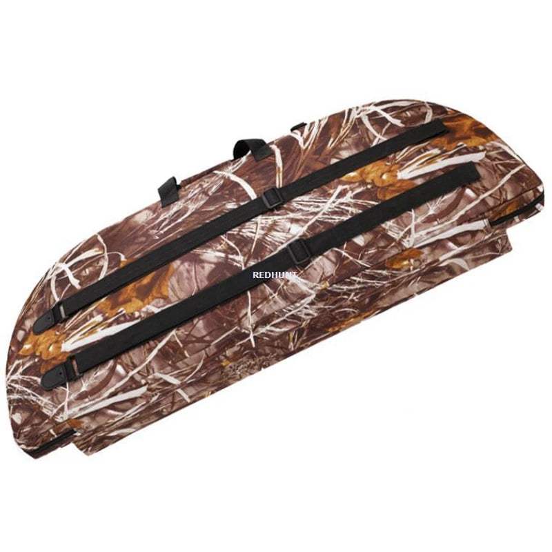 95CM/100CM/115CM Tactical Bow Bag Hunting Bow Case Soft Bow Case Compound Bow Carry Bag with Arrow Pocket Bow Storage Bag