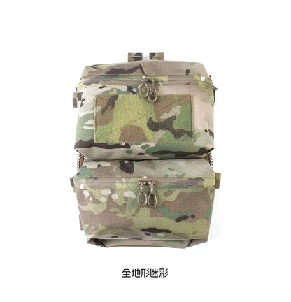 PEW TACTICAL Back Panel Double Pouch PEWTAC FCPC V5 Airsoft BP04