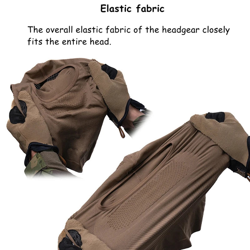 Tactical Mesh Face Mask Balaclava Breathable Full Face Cover for Airsoft Paintball Hunting Shooting Gear Steel Mesh