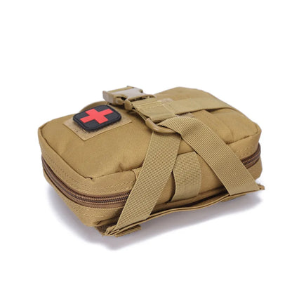 Tactical IFAK Medical Pouch Quick Release First Aid Kit Bag with MOLLE Webbing for Outdoor Hunting and Emergency