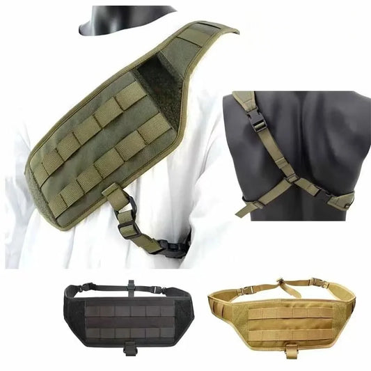 Quick Release Vest Tactical Molle System Outdoor High Quality Nylon Men Straps Chest Bag Hunting Sports Shoulder Crossbody Bags