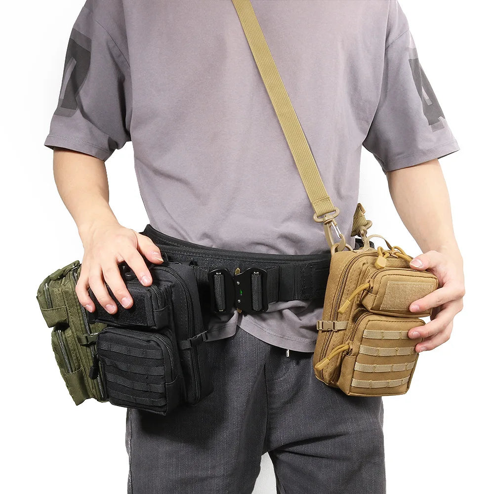 Tactical Molle Utility Pouch, EDC Tool Pouch Tactical Phone Pouches Mini Waist Pouches Medical EDC IFAK Pack Mini Design