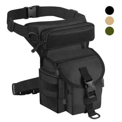 Drop Leg Pouch Bag Outdoor Waist Bag Hunting Leg Bag Tool Thigh Pack Multi-Purpose Sports Bike Cycling Waist Bag Fishing