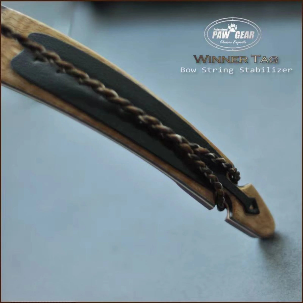 Recurve Bow Limb Dampeners for Hunting - Kangaroo Leather Limb Dampeners to Reduce Noise & Vibration (Pair)