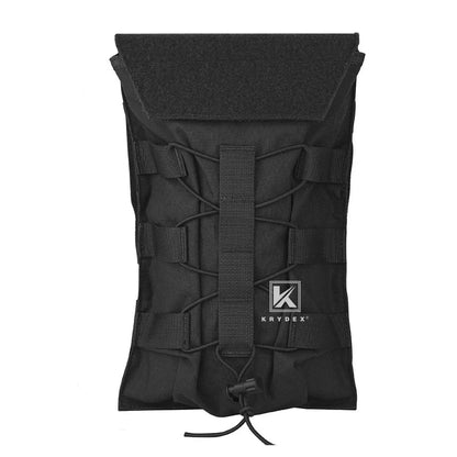 KRYDEX 500D Tactical 50 oz Hydration Carrier MOLLE Pouch Modular 1.5L Water Bladder Bag Pack Hunting Outdoor Hiking Accessories