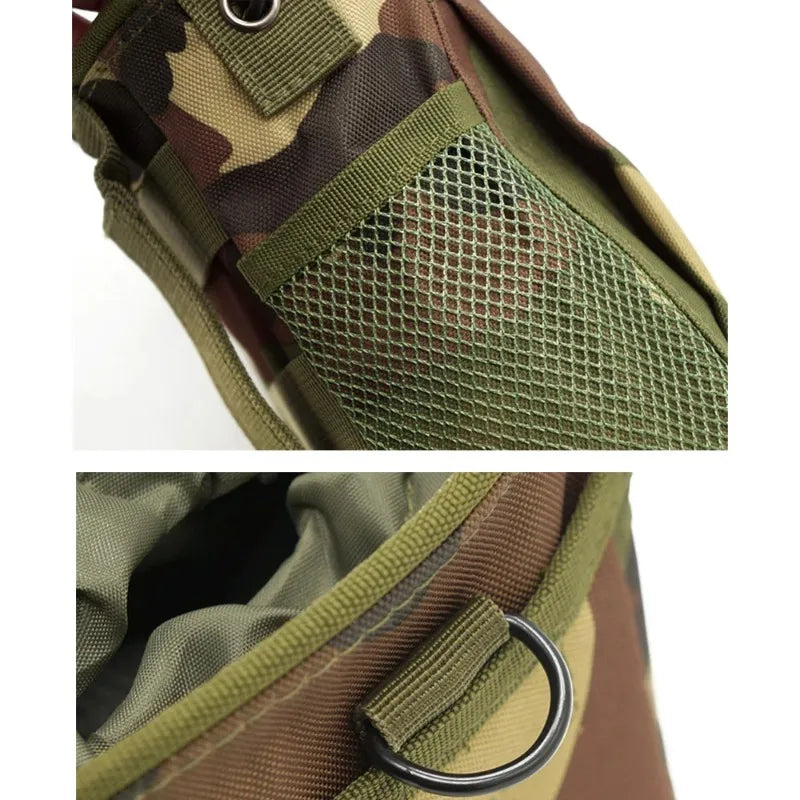 3-5L New Outdoor Hunting MOLLE Dump Pouch 600D Nylon Camouflage Waist Pack Ammo Recycle Bag for Tactical Gear