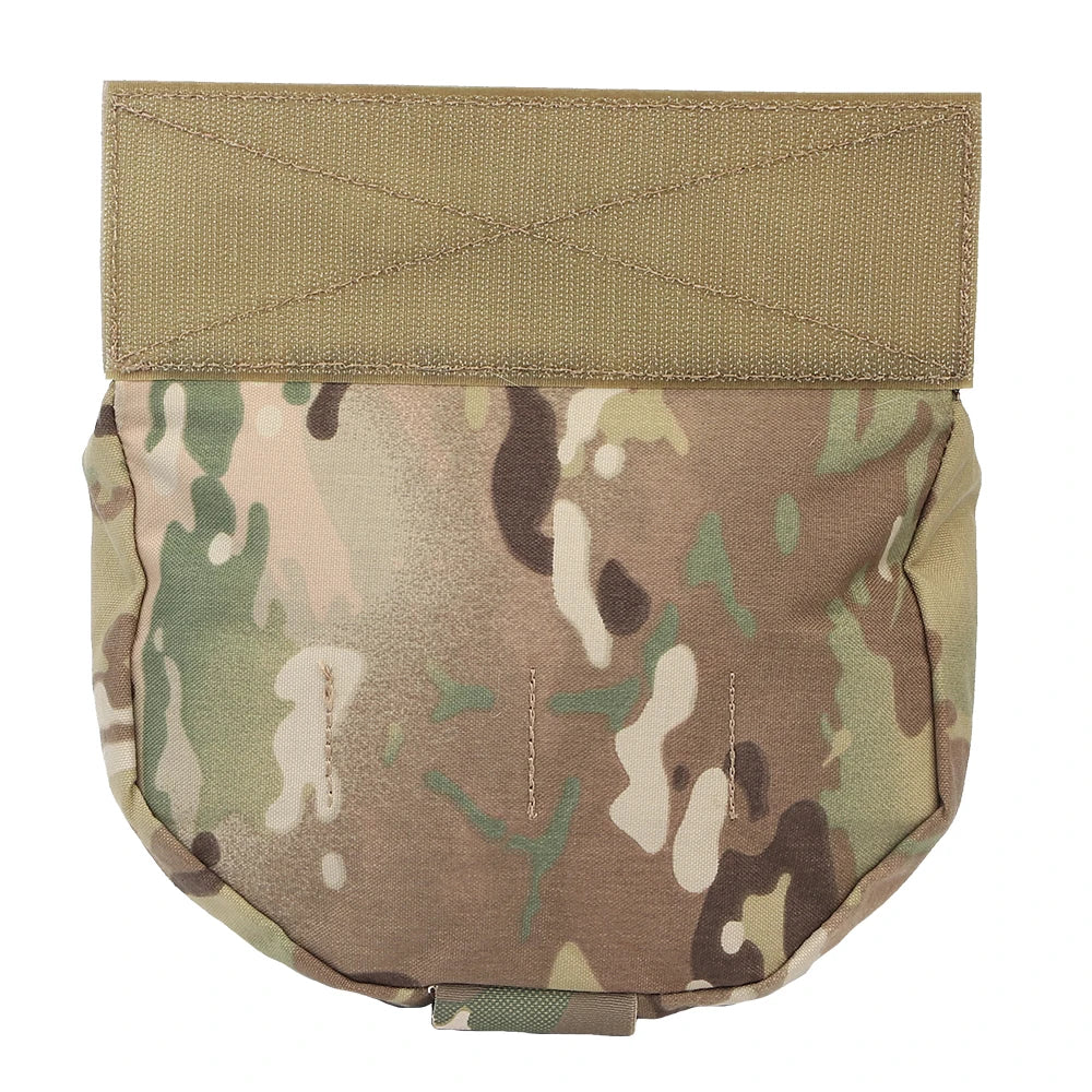Tactical Chest Rig Drop Pouch FC JPC CPC LBT D3CR MK3 V5 Front Panel Airsoft Plate Carrier Vest Abdominal Storage Bag