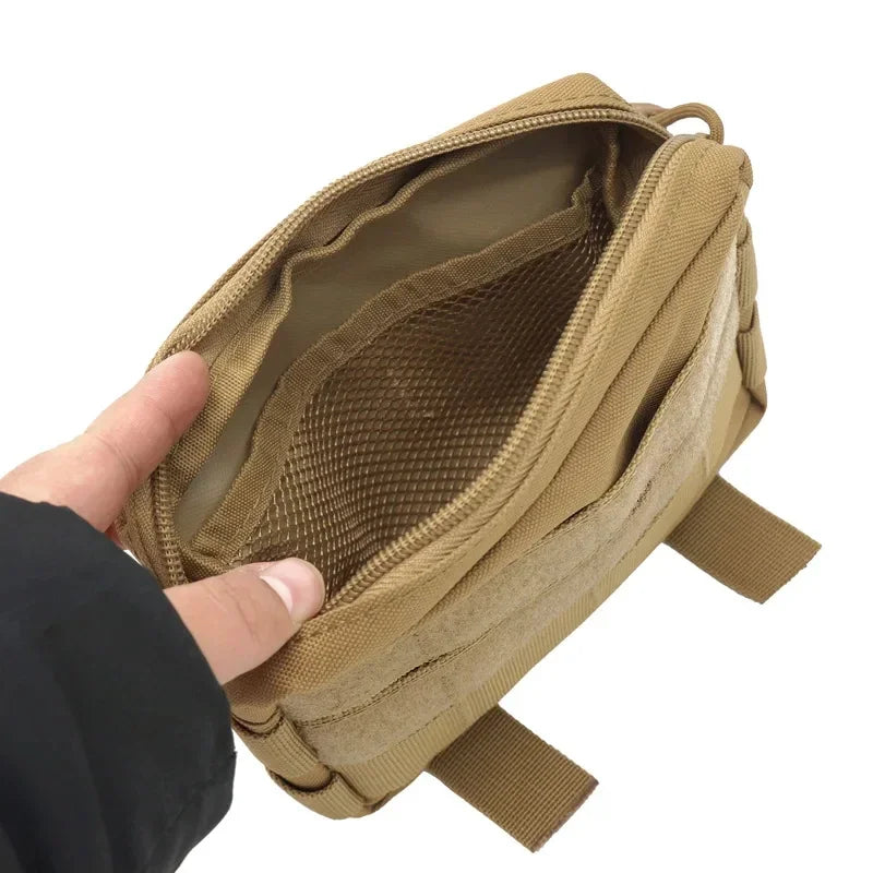 Belt Pouch Outdoor Sports Hunting Bag Molle Utility EDC Waist Bag Tactical Pouch Medical First Aid Bag