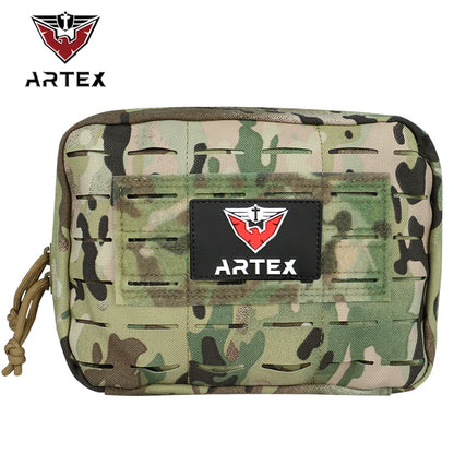 Artex Tactical Molle EDC Pouch First Aid Kit Pouch Cell Phone Pouch Holder Waist Pack Emergency EMT Utility Tool Pouch 0034-1