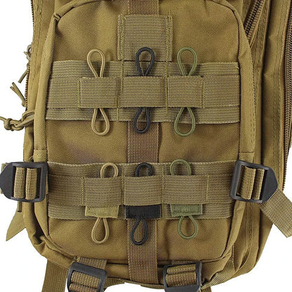 10Pcs/Pack Outdoor PTT Fixed Strap Tactical Vest Accessories Molle System Sling Adapter Buckle For Hunting Camping Accessories