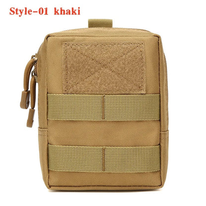 IFAK EDC Bag Tactical Molle Admin Pouch Waist Bag Hunting Vest Emergency Tool Kit Outdoor First Aid Kit Camping Survival Bag