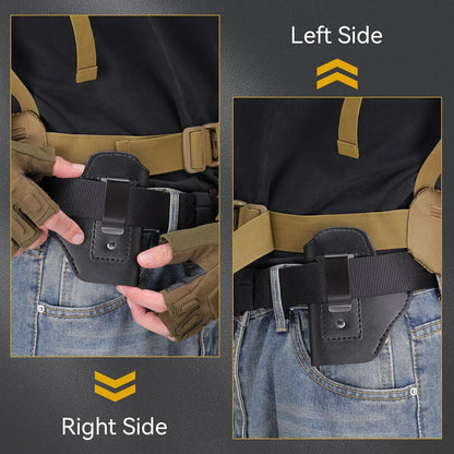 OPHIDIANTAC Carry Airsoft IWB gun case Glk 17 19 43X Sig P365 9mm concealed with left and right hand cases