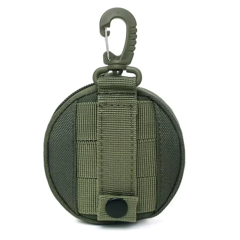 Outdoor Hiking Hunting Accessories Waist Bag Mini EDC Tool Pouch Keychain Zipper Holder Earphone Key Wallet Coin Purses