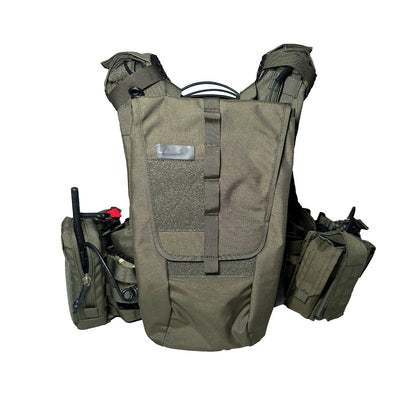 MOLLE Hydration Pack Plate Carrier Direct 36×21cm Fits 2.5-3L Bladder Stable No Wobble Tactical Water Pouch
