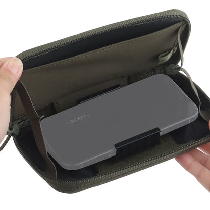 Tactical Universal Eud/Phone Pouch Molle Phone Holder Smartphone Case Plate Carrier Accessories Hunting Airsoft Training Gear
