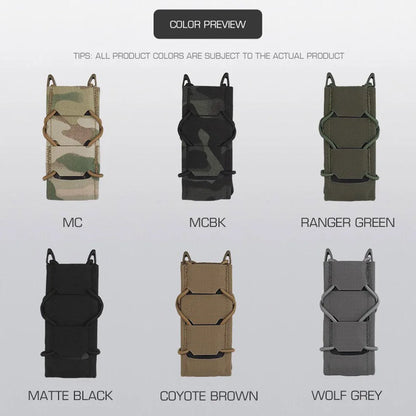 V2 Tactical Magazine Pouch Gen 2 Tiger 9MM Pistol Mag Bag Molle Flashlight Pouches Torch Holder Hunting Airsoft Knife Holster
