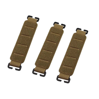MOLLE Hook-and-Loop Patch Panel Tactical Velcro Attachment Strips for Vest/Backpack