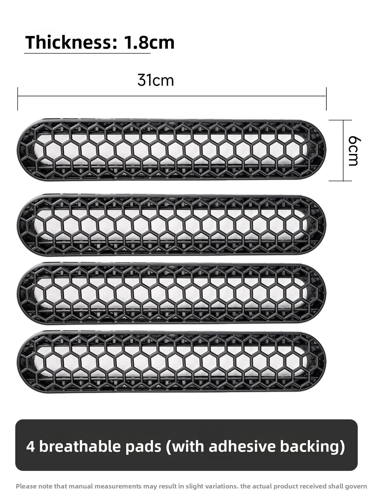 Tactical Vest Breathable Cushion 3D Stereo Shock Absorption Pad Multifunctional Universal Backpack Breathable Mat Pressure Relie