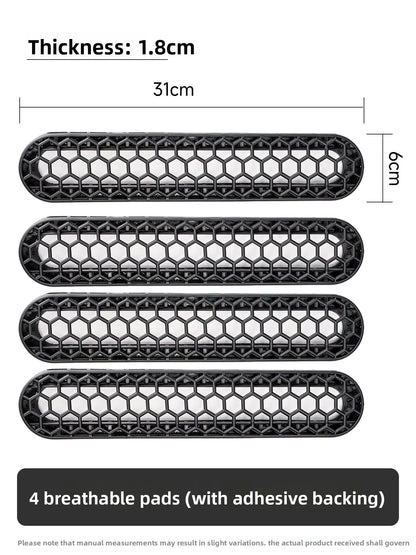Tactical Vest Breathable Cushion 3D Stereo Shock Absorption Pad Multifunctional Universal Backpack Breathable Mat Pressure Relie