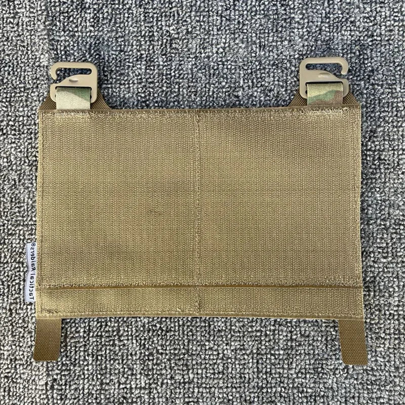 Tactical Vest Molle Front Panel Flat Pouch Expansion Conversion Board /Connecting Buckle Multicolor Laser Cutting