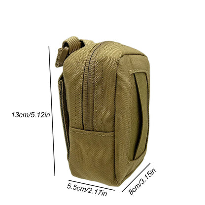Tactical Disposable Glove Pouch Nylon Duty Belt Gloves Pouch EMT Bag Molle Accessory Pouch Tactical Hunting Bag Accessories