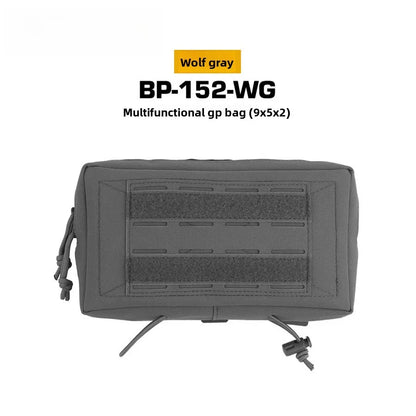 MOLLE Attach Tactical Waist Belt Accessory Pouch DIY Expansion Storage Bag for Tactical Vest