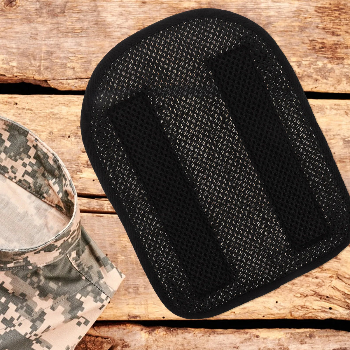 2Pcs Tactical Vest Breathable Inner Liner Detachable Cushion Sweat Absorption Outdoor Training Fitness Workout Plates Insert
