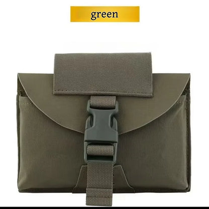 Men's waist bag, nylon hiking water bottle, mobile phone bag, outdoor sports hiking camping belt bag