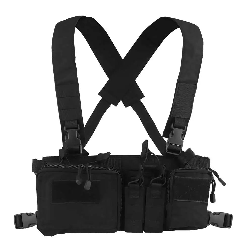 OphidiaTac D3CRH Chest Mount Vest Equipment Expanded AirsoftVest Accessories Heavy Duty Airsoft Hunting Equipment