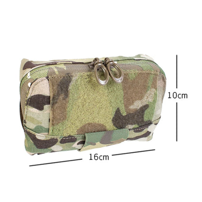 PEW TACTICAL MOLLE Admin Panel AIRSOFT Functional Chest Lightweight Molle Pouch Strategic Accessories PT-P019