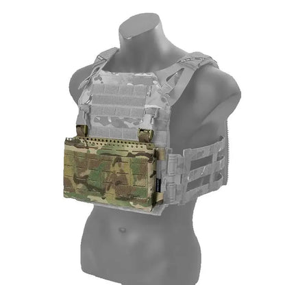Tactical MK5 Chest Rig Front Panel SS Style Molle Vest Pouch for FCSK JPC LV119 6516 Airsoft AR15 Military Enthusiast