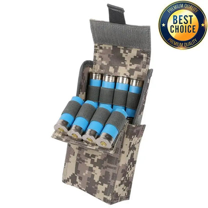 Tactical 25 Round 12 Gauge Magazine Pouch Ammo Shell Pouch Waist Airsoft Gun Bullet Holder Rifle Cartridge Hunting Accessories
