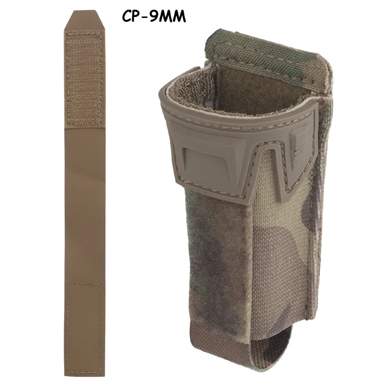 Tactical 5.56mm Single Mag Pouch MOLLE Quick Release Magazine Holder for AR15 M4 Airsoft Vest Plate Carrier Hunting Gear