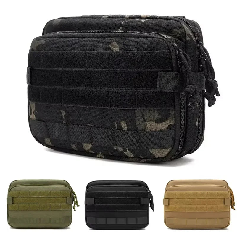 Tactical Molle Tool Bag Practical Accessories Storage Handbag,EDC IFAK Medical Pouch Outdoor Hunting Camping Survival First Aid