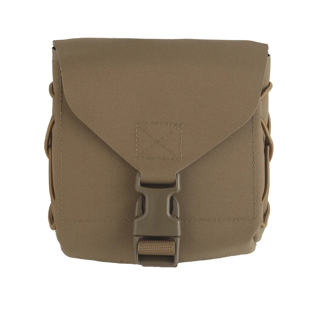 ARC Mag Pouch Machine Gun Large Capacity Molle Tactical Bag Compatible for 7.62 5.56 40mm SAW 200RND Magazine Storage Bag