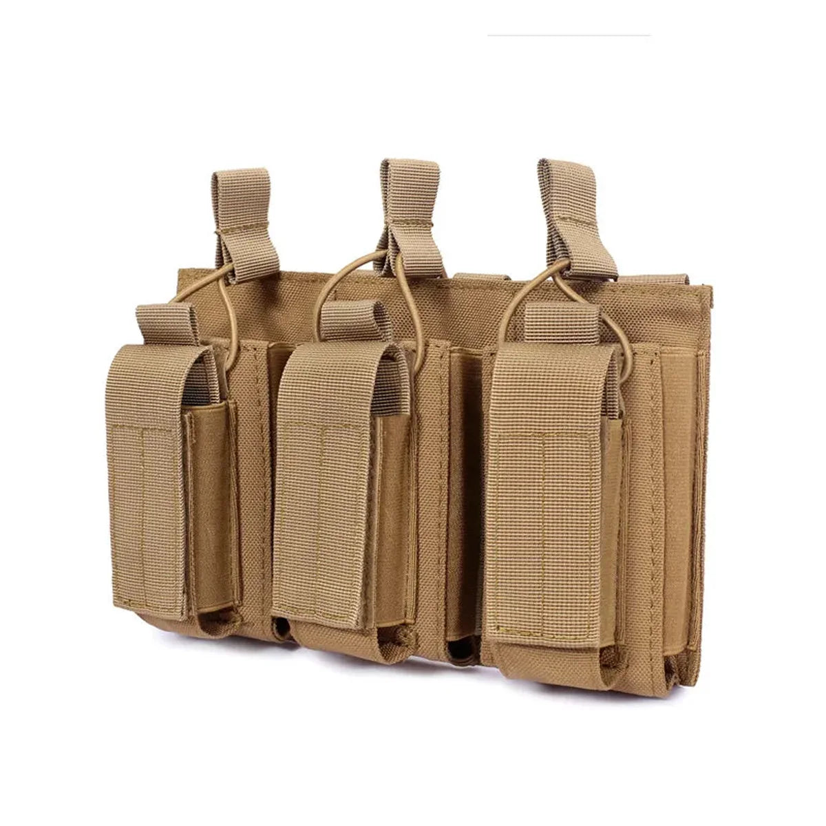 Molle Magazine Pouch Holder Open Top Single Double Triple Rifle Pistol Mag Carrier for M4 M16 AK AR M1911 9mm