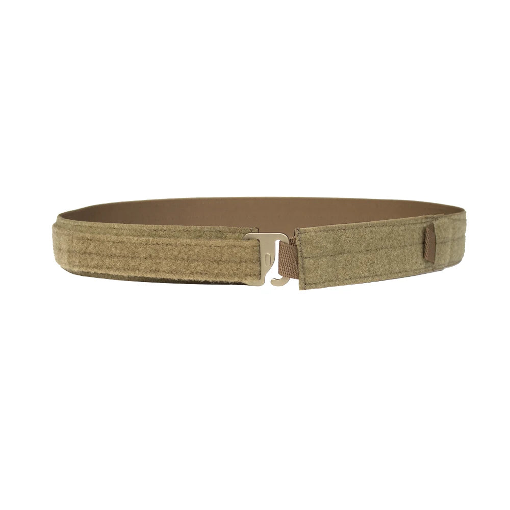 Ferro Style Bison Tactical Inner Belt G Hook Quick Detach Metal Buckle Lightweight Waist Belt Paintball Hunting Accessories