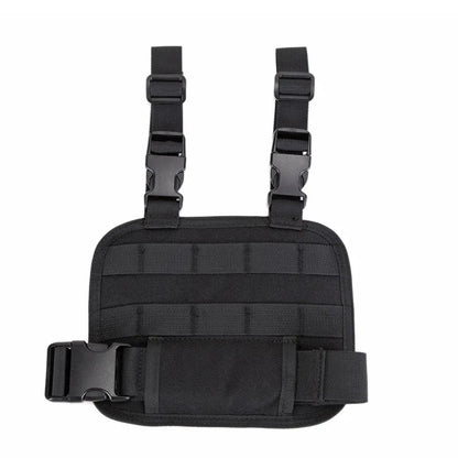 Tactical Drop Leg Platform,Molle Style,Adjustable Thigh Leg Panel,Hanging Board,Portable Cartridge Clip Pouch Leggings Pannier