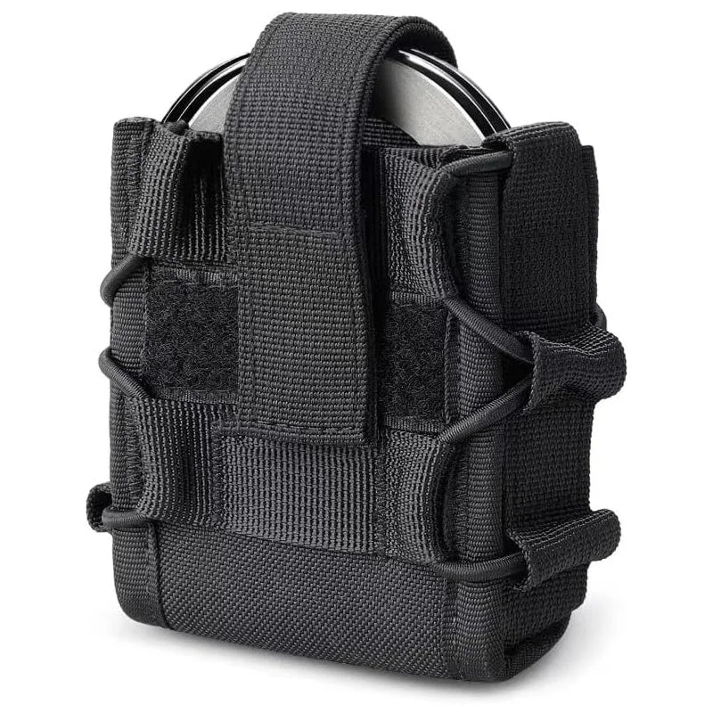 Molle Tactical Handcuffs Pouch Shackles Holder Case Universal Handcuffs Holster Quick Release Standard Chain Cuffs for Vest