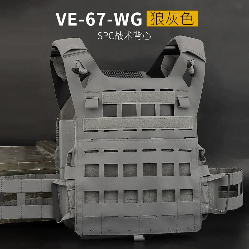 WOSPORT Tactical Vest SPC Tactical Vest High-end Version MOLLE System Convenient Quick-release Matte Fabric Hunting Vest