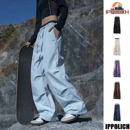 Women Hiking Pantd Outdoor Waterproof Lightweight Camping Trekking Sports Trousers Autumn Spring Cycling Climbing Cargo Pants