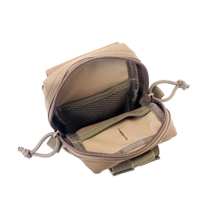 MOLLE Tactical Waist Pouch Men Outdoor EDC Tool Organizer Vest Pack Mobile Phone Storage Belt Bag