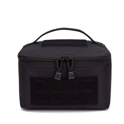 Portable Rifle Cartridge Bag Pistol Ammo Pouches Outdoor Ammunition Box Hunting Shooting Bullet Storage Case EDC Handbag