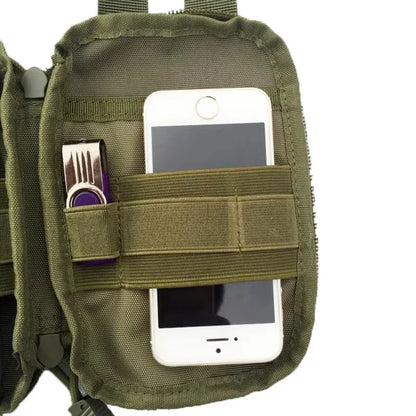 Tactical EDC Molle Pouch Portable Small Medical Waist Pack Outdoor First Aid Bag Phone Case Holder Camping Hunting Accessories