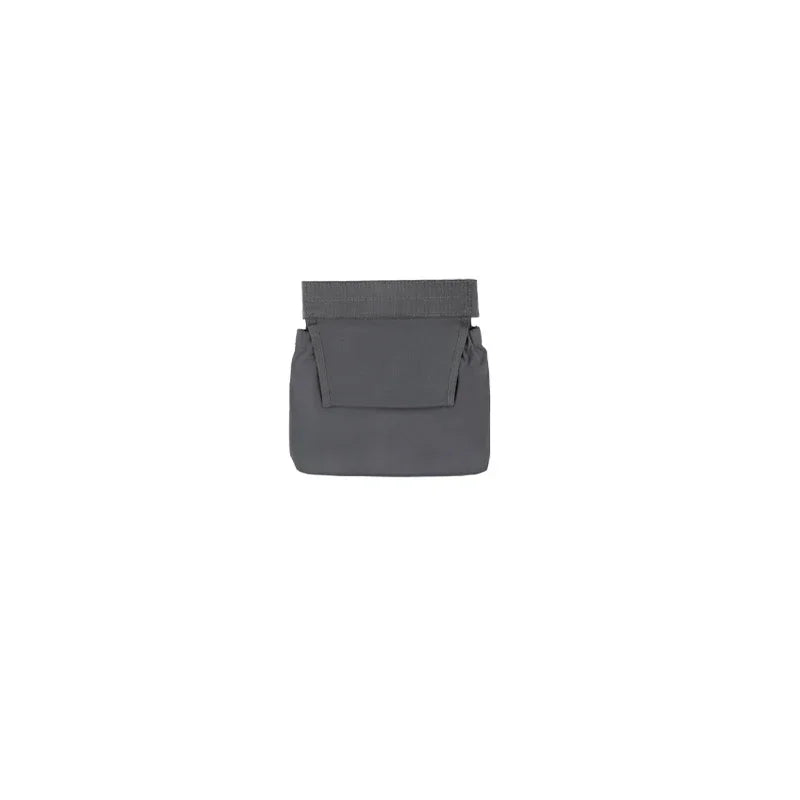 Tactical Abdominal Bag Airsoft Vest Chest Drop Pouch Hunting Chest Hanging Plate Carrier Storage Folded Bag Gear
