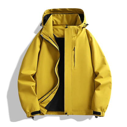CHRLCK Unisex Hiking 3IN1 Jacket Waterproof Camping Trekking Fishing Oilproof Jackets Outdoor Sport Windbreaker Autumn Winter